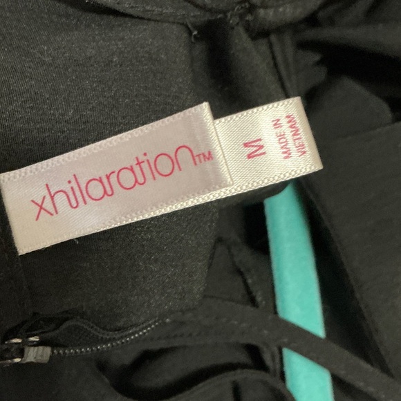 Xhilaration Black Off-Shoulder Jumpsuit - Picture 6 of 7